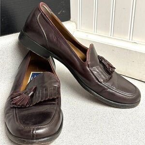 Elegant Dark Brown Tassel Loafers for Men
